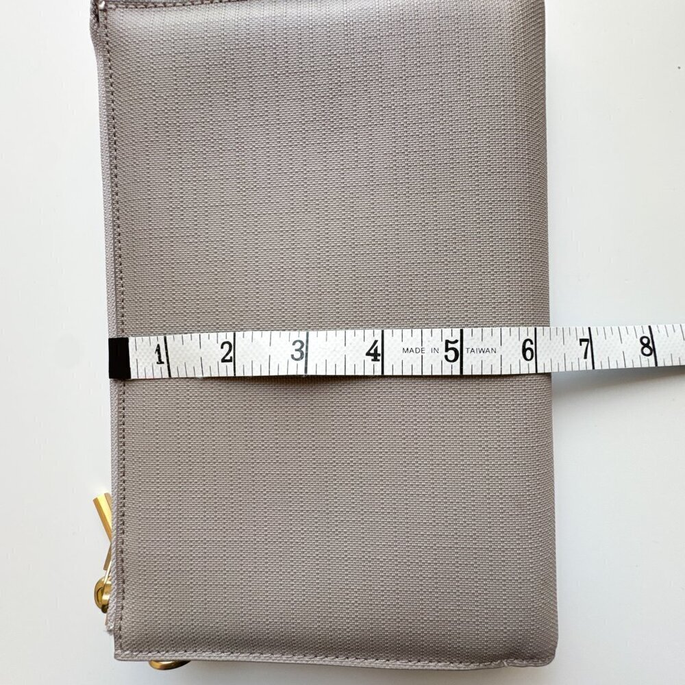 Dagne Dover Essentials Clutch Wallet Grey missing strap and wristlet - Picture 13 of 13